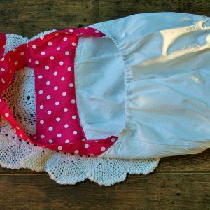 Boho body pink fehér