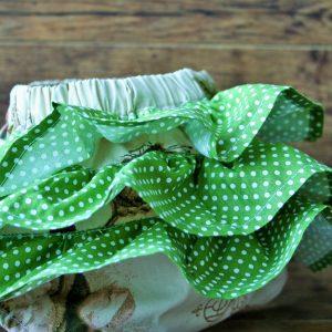 Rózsás pelenkabugyi zöld