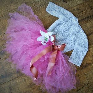 tutu csipke blúzzal rózsaszín