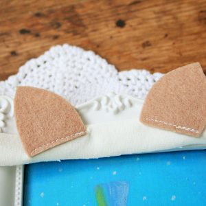 Cica fejpánt babafotózáshoz