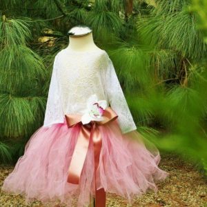 Tutu csipke bluzzal rozsaszin