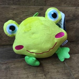 Állatos csörgős plüss játék