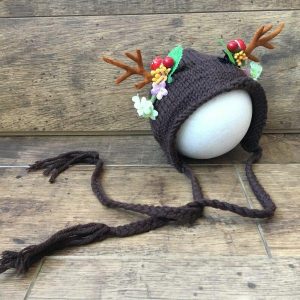 Őzikés sapka fotószett