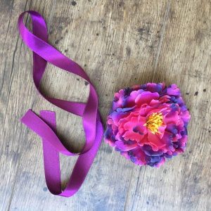 Tutu szoknya virág karkötővel sárga