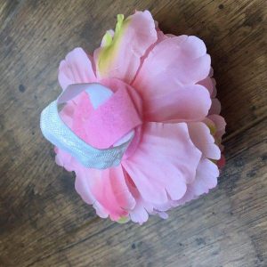 Tutu szoknya virág karkötővel púder lila sárga