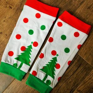 Első karácsony body lábszárvédővel fehér