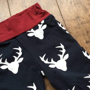 Rövid ujjú szarvasos szett