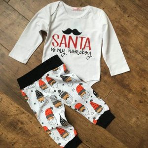 Hosszú ujjú mikulás szett