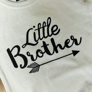 Big Sister Little Brother testvér pólók fehér