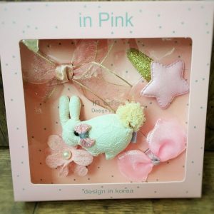 Hajcsat szett 5 darabos díszdobozban