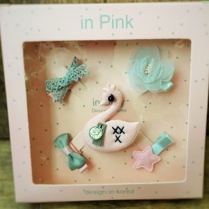 Hajcsat szett 5 darabos díszdobozban