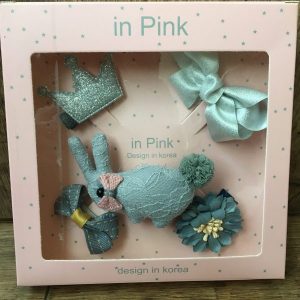 Hajcsat szett 5 darabos díszdobozban