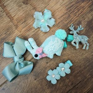 Hajcsat szett 5 darabos díszdobozban