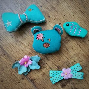 Hajcsat szett 5 darabos