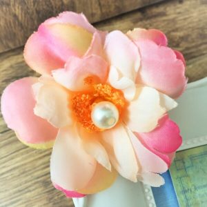 Cseresznyevirág babafejpánt