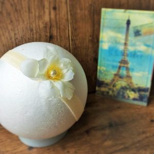 Cseresznyevirág babafejpánt