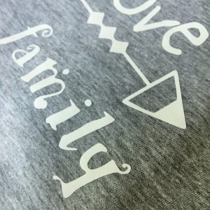 Családi póló I love my family