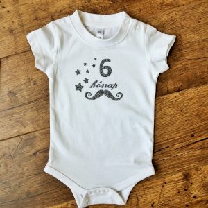 csillámos születésnapi póló