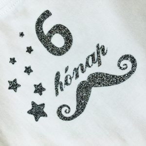 csillámos születésnapi póló