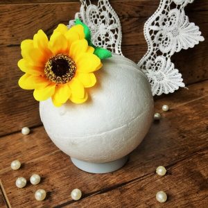 nyári virágos hajpánt