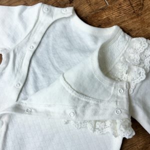 Csilla őszi alkalmi rugdalózó keresztelőre