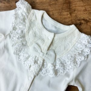 Hajni tavaszi alkalmi rugdalózó keresztelőre