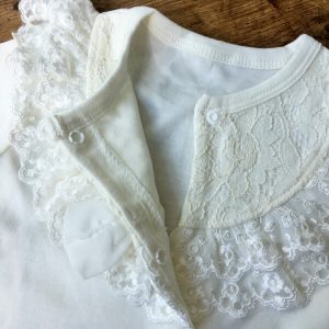 Hajni tavaszi alkalmi rugdalózó keresztelőre