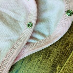 Hosszú ujjú body rózsaszín