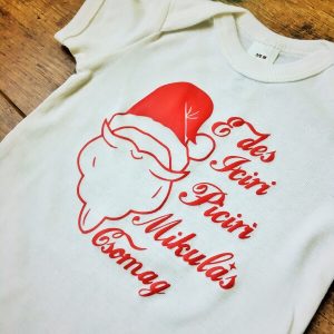 Karácsonyi és Mikulás body babáknak