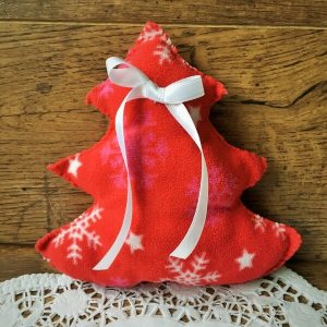 Karácsonyi fenyő piros