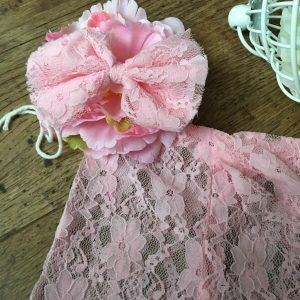 Szines csipke nadrág-masnival