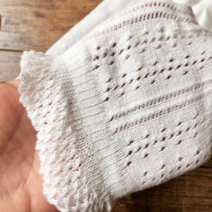 Leggings feher kotott