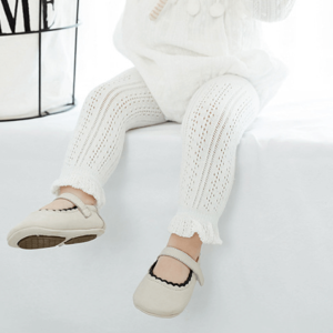 feher kotott leggings