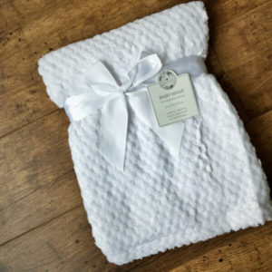 Fehér wellsoft babatakaró