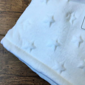 Fehér minky vastag takaró