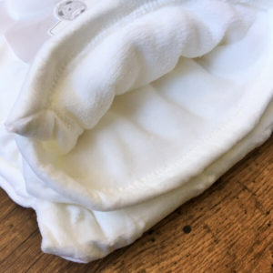 Fehér minky vastag takaró