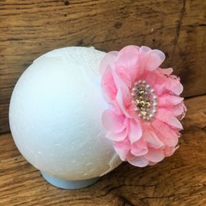 Any lánya csipkés virágos fejpánt