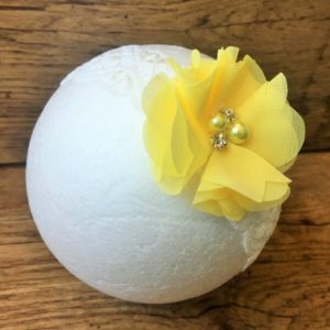 chiffon virágos fejpánt