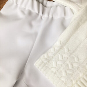fehér szövet nadrág