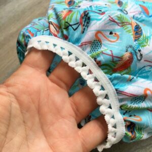 flamingós napozó és pelenkabugyi