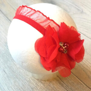 csipke body fejpánttal piros