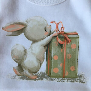 nyuszis szett pelenkatakaró bugyival