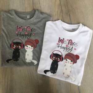 we are happy cicás póló