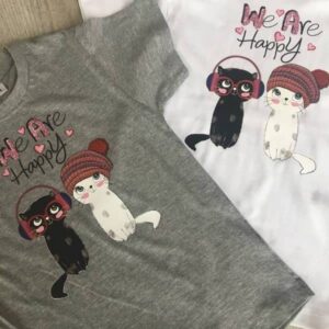 we are happy cicás póló