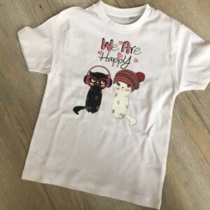 we are happy cicás póló