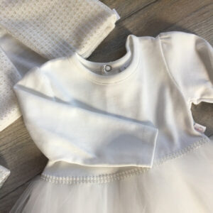 Kriszti alkalmi kislány ruha boleroval