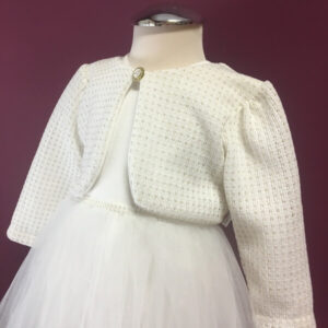 Kriszti alkalmi kislány ruha boleroval