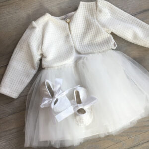 Kriszti alkalmi kislány ruha boleroval