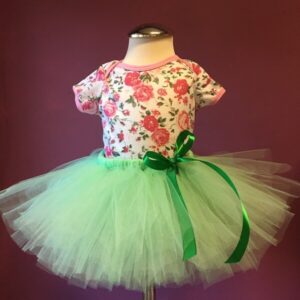 rózsás alkalmi szett pink almazöld