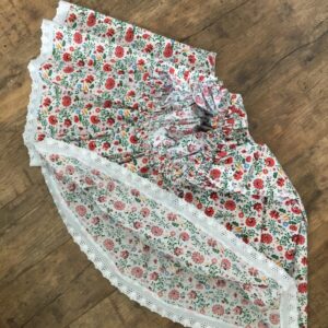 Apró virágos matyó szoknya